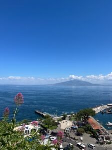 The view in Sorrento, Italy.